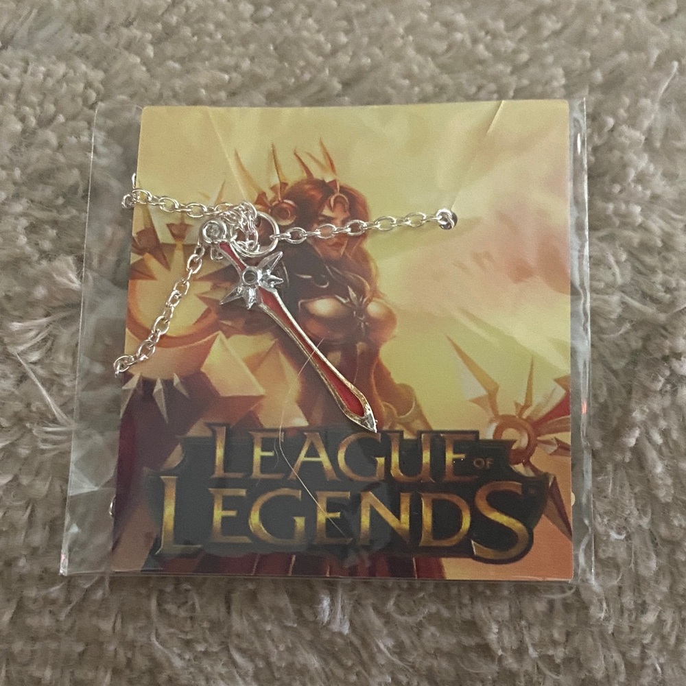 League of Legends Sword Necklace